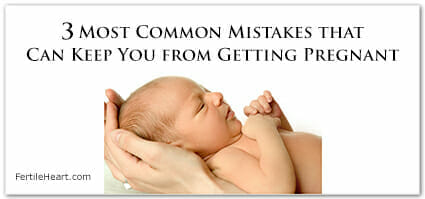 Newborn baby cradled in Cupped Hands 3 Most Common Fertility Mistakes