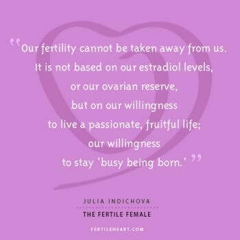 Our infertility cannot be taken away from us infertility inspiration quote Julia Indichova